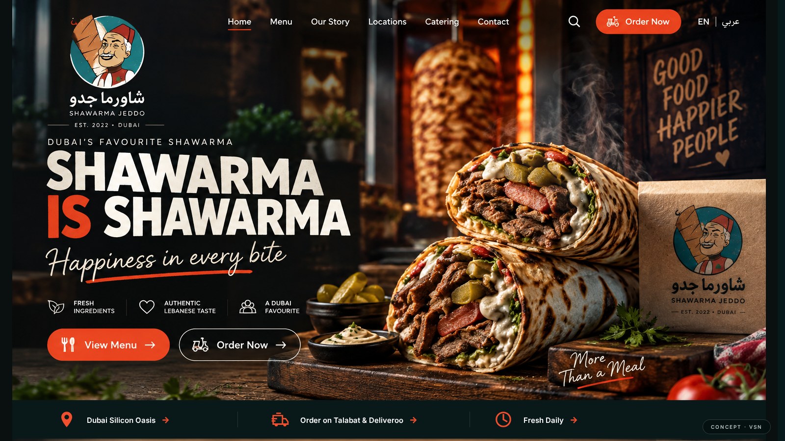 Shawarma restaurant
